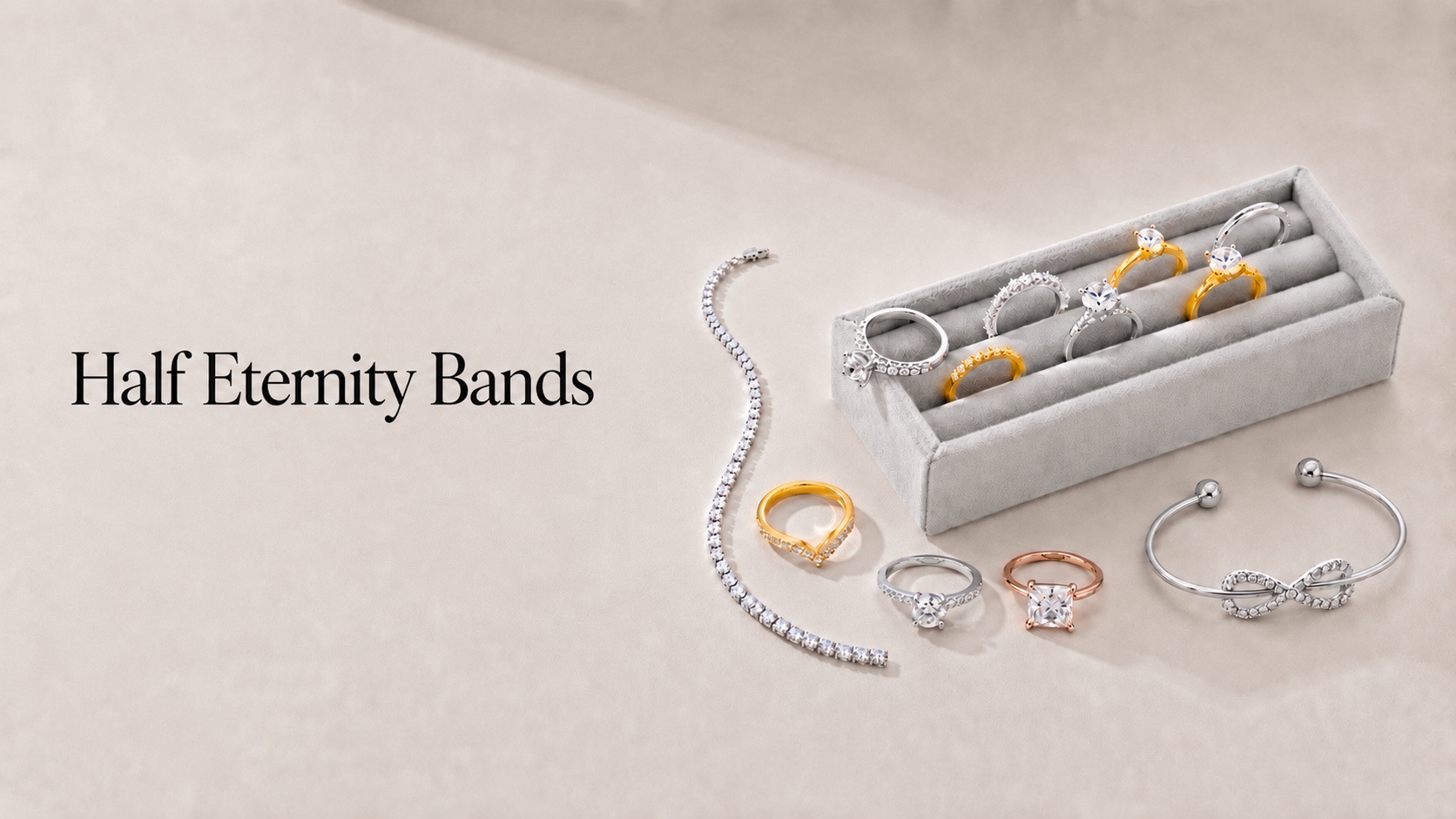 Half Eternity Bands
