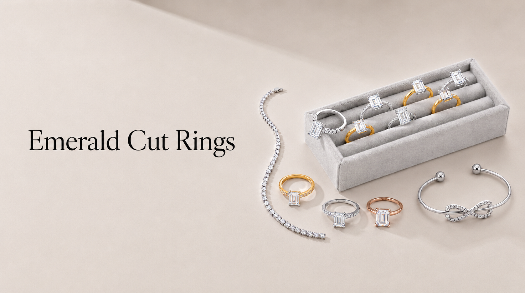 Emerald Cut Rings