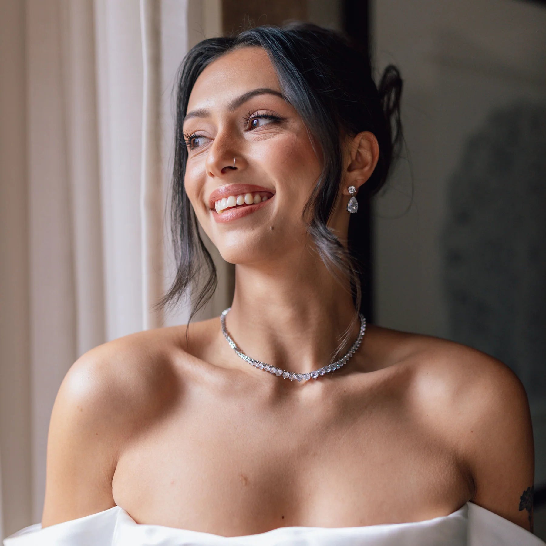 Crystal Collar Bridal Necklace