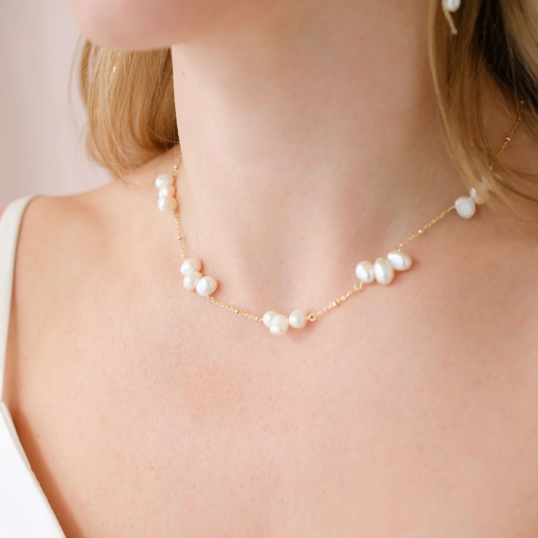 Freshwater Pearl Bridal Necklace