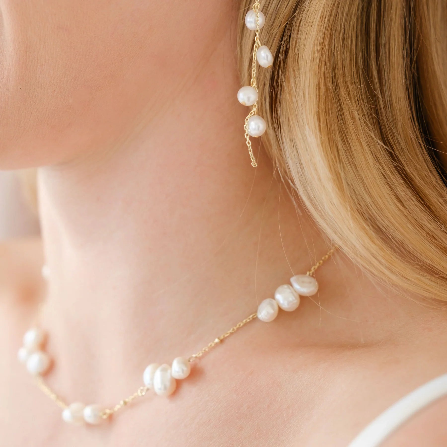 Freshwater Pearl Bridal Necklace