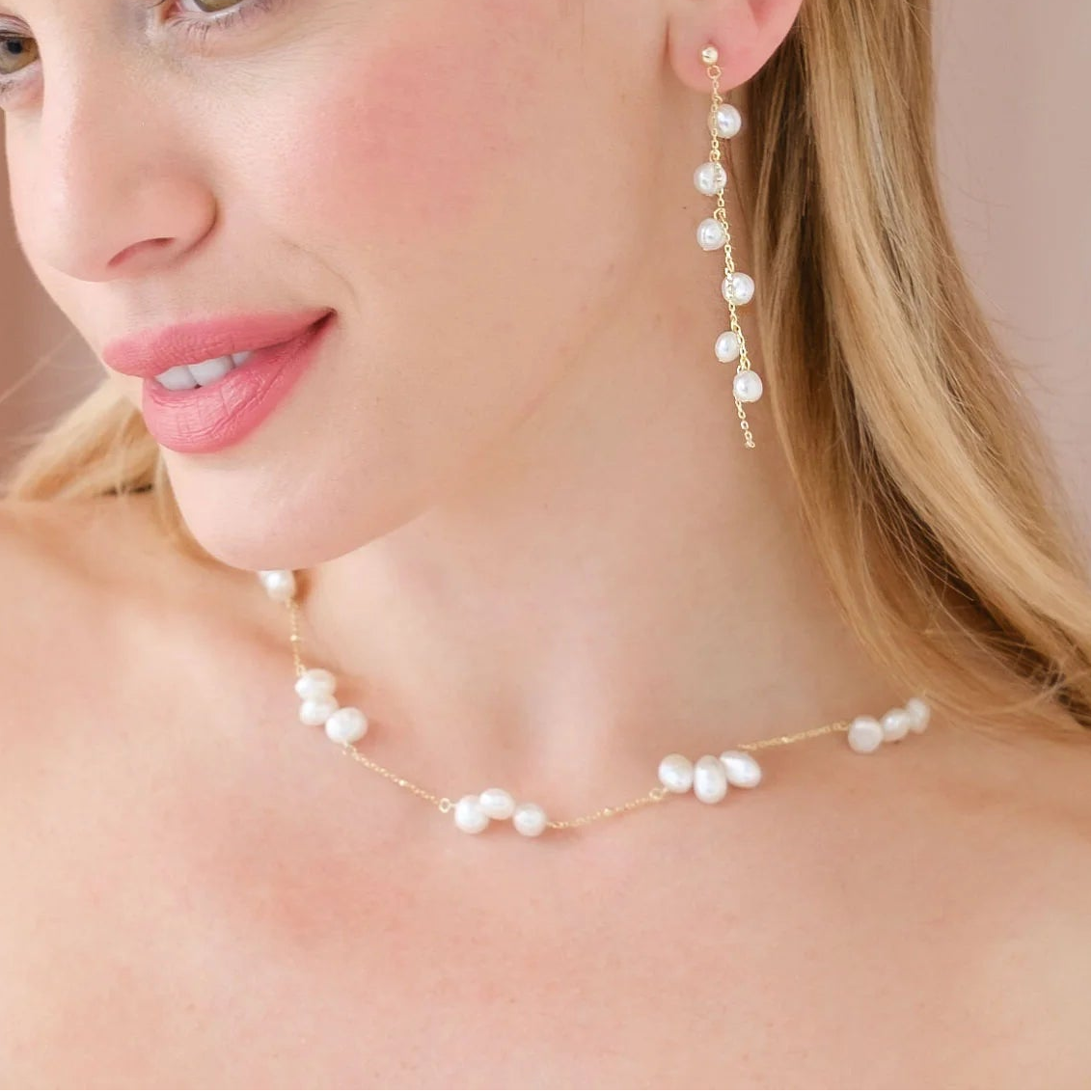 Freshwater Pearl Bridal Necklace