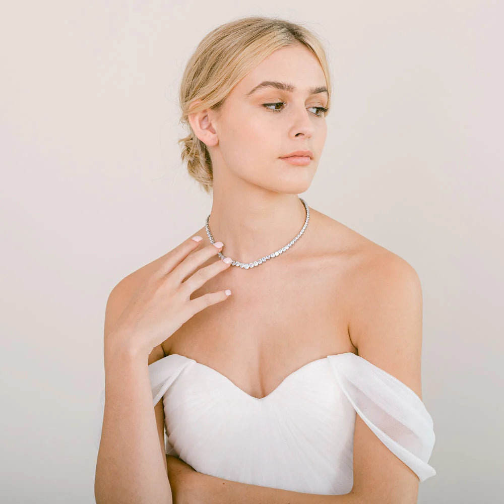 Crystal Collar Bridal Necklace