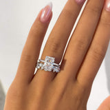 Hidden Halo Solitaire Engagement Ring