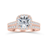 Cushion Halo Wedding Set