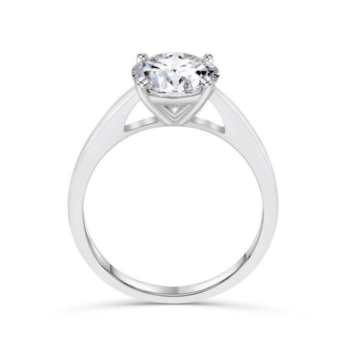 Round Solitaire Engagement Ring