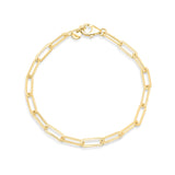 Women's Paperclip Bridal Bracelet