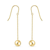 Ball Dangle Bridal Earrings