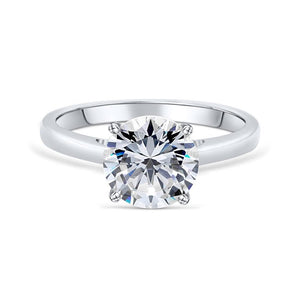 Round Solitaire Engagement Ring