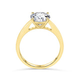 Round Solitaire Engagement Ring