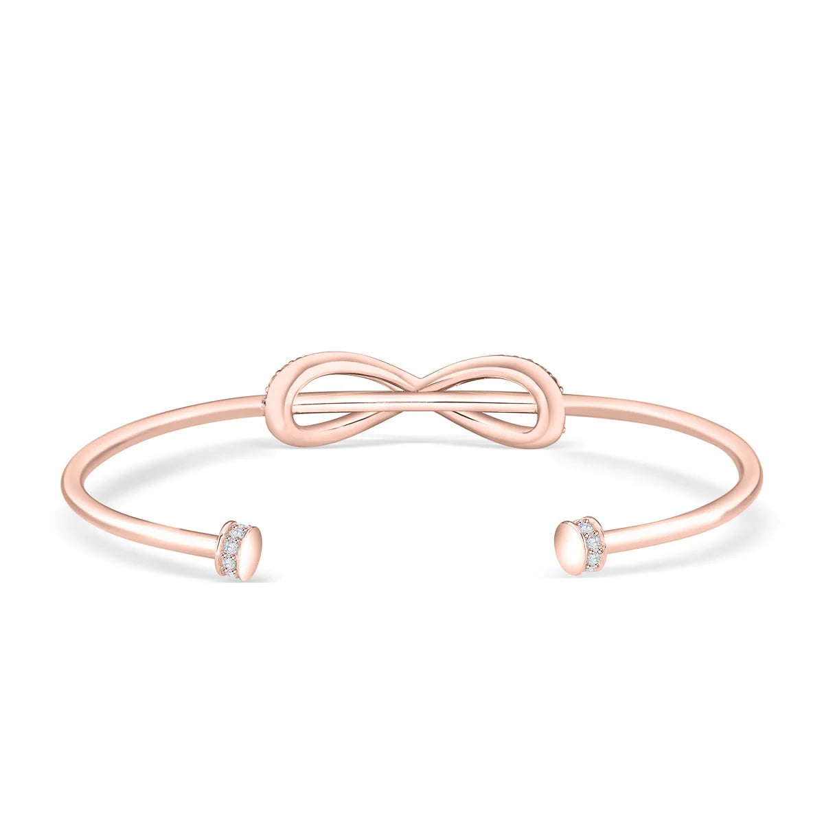 Infinity Bangle Bridal Bracelet