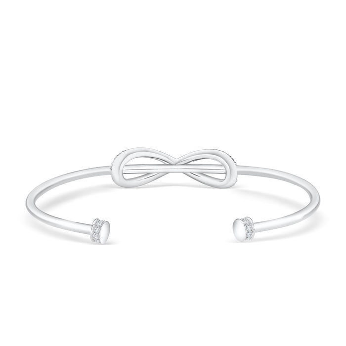 Infinity Bangle Bridal Bracelet
