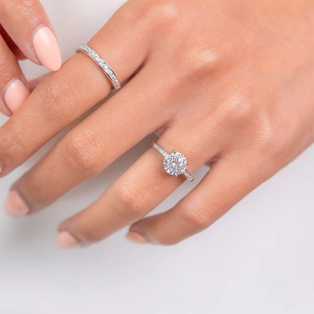 Channel Setting Eternity Wedding Band