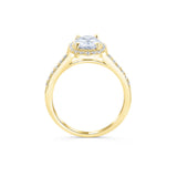 1.5 Carat Oval Halo Engagement Ring