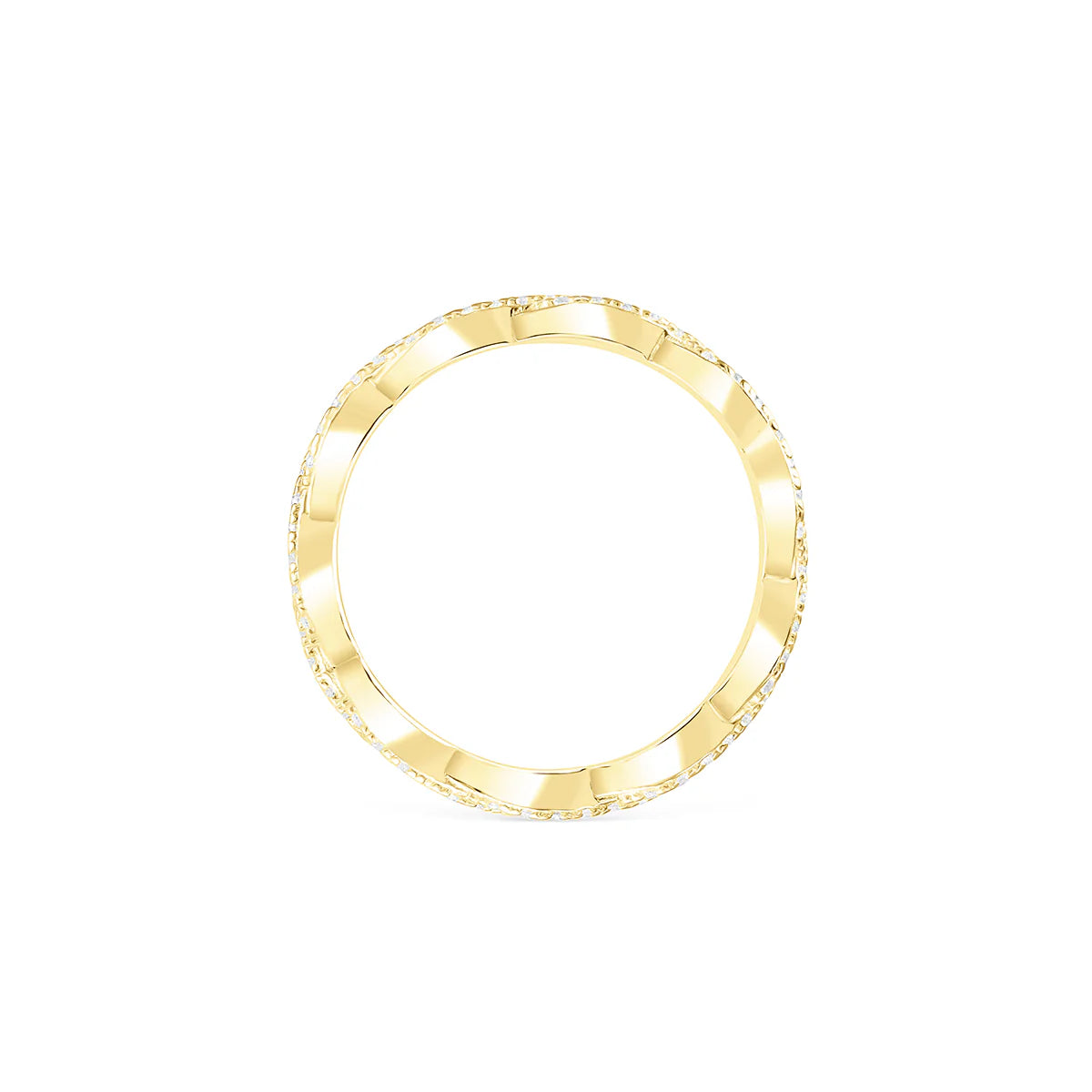 3mm Woven Intertwined Wedding Band