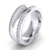 Double Row Wedding Band