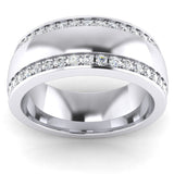 Double Row Wedding Band