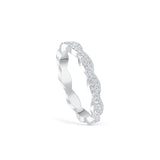 3mm Woven Intertwined Wedding Band