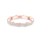 3mm Woven Intertwined Wedding Band