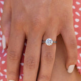 Round Solitaire Engagement Ring