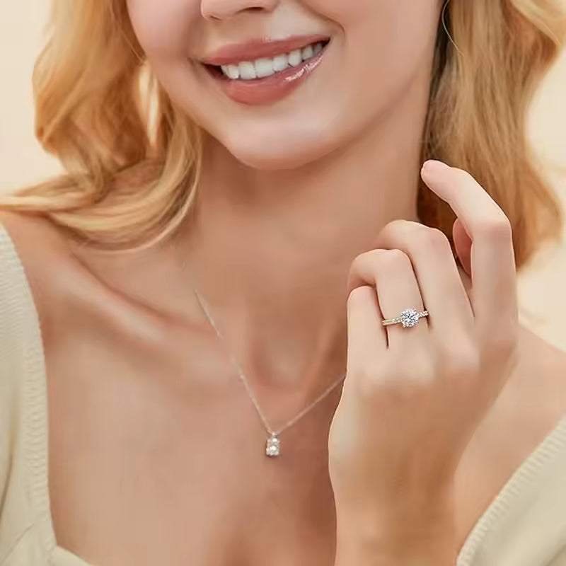 1.75 Carat Round Engagement Ring