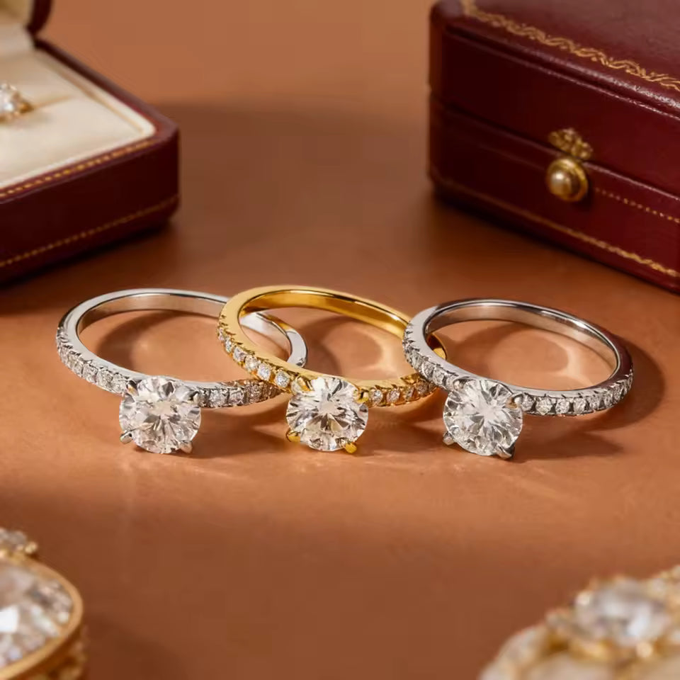 1.75 Carat Round Engagement Ring