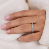 Channel Setting Eternity Wedding Band