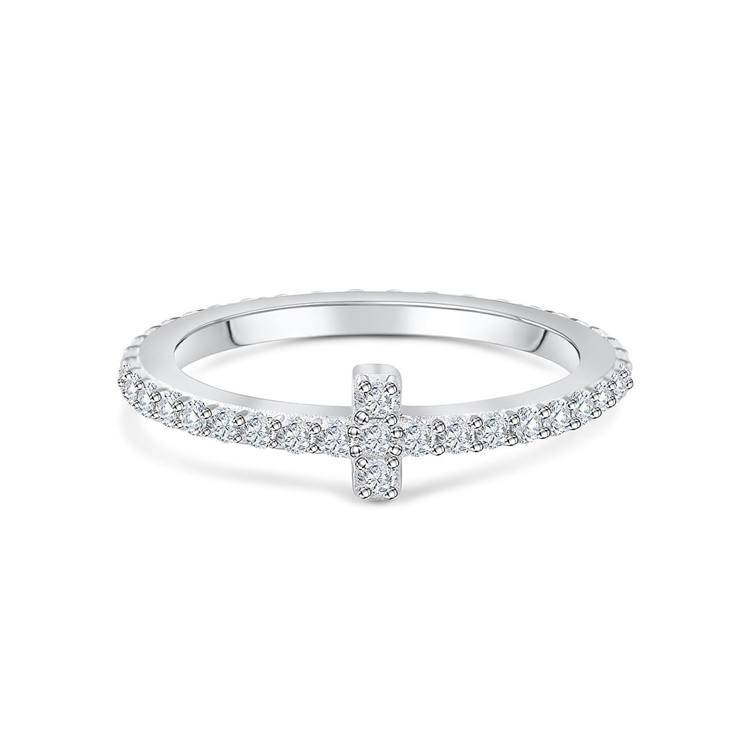 T-Shaped Eternity Band