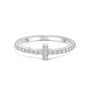 T-Shaped Eternity Band