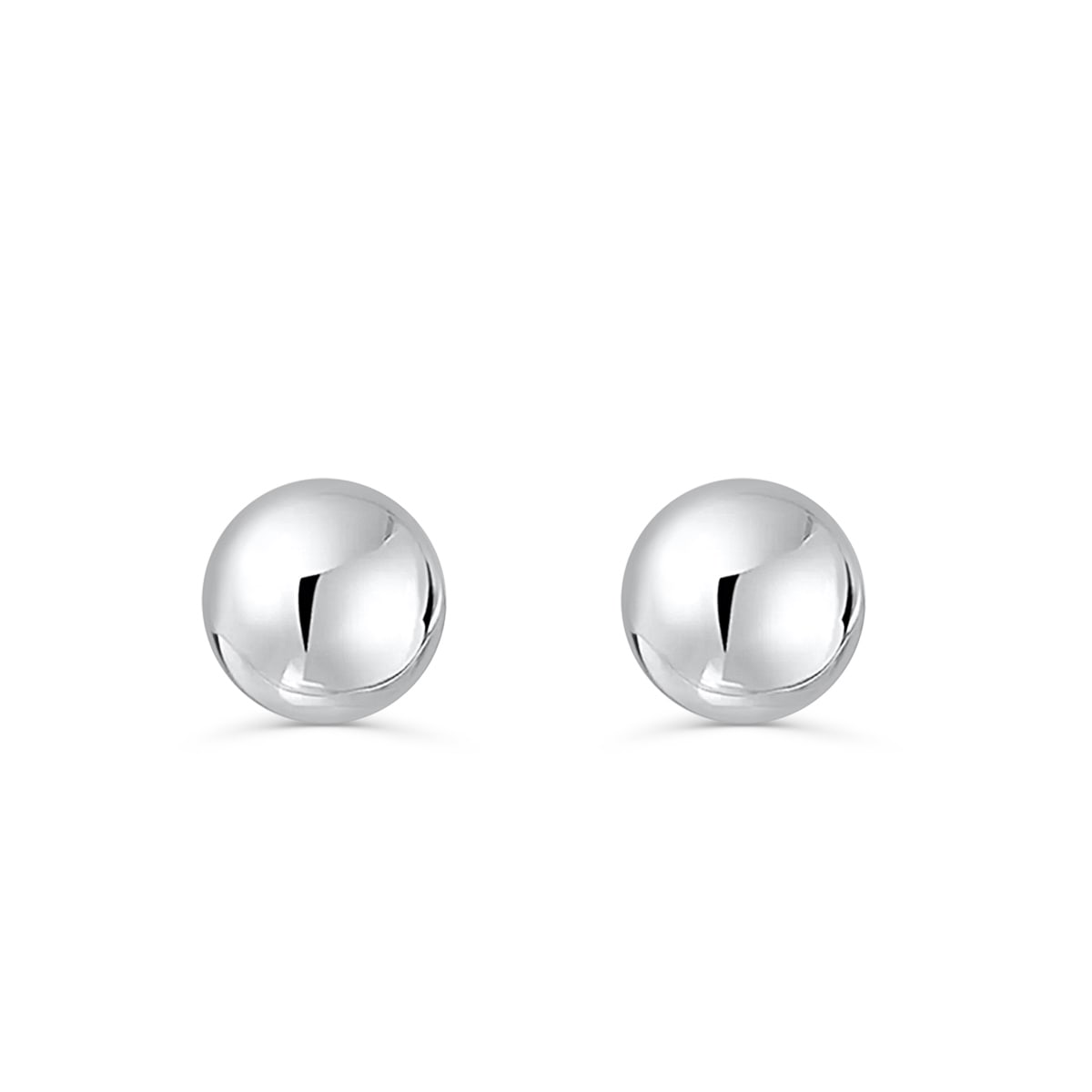 Ball Stud Bridal Earrings