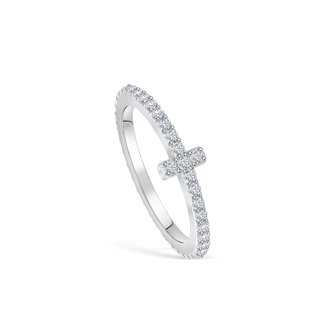 T-Shaped Eternity Band