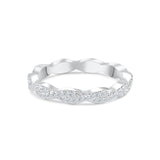 3mm Woven Intertwined Wedding Band