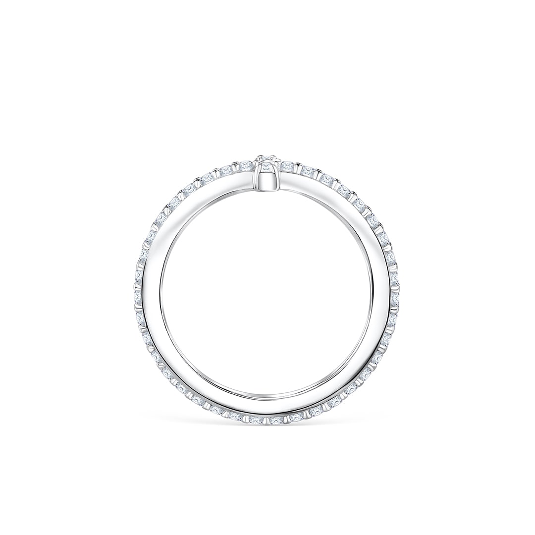 T-Shaped Eternity Band