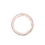 T-Shaped Eternity Band