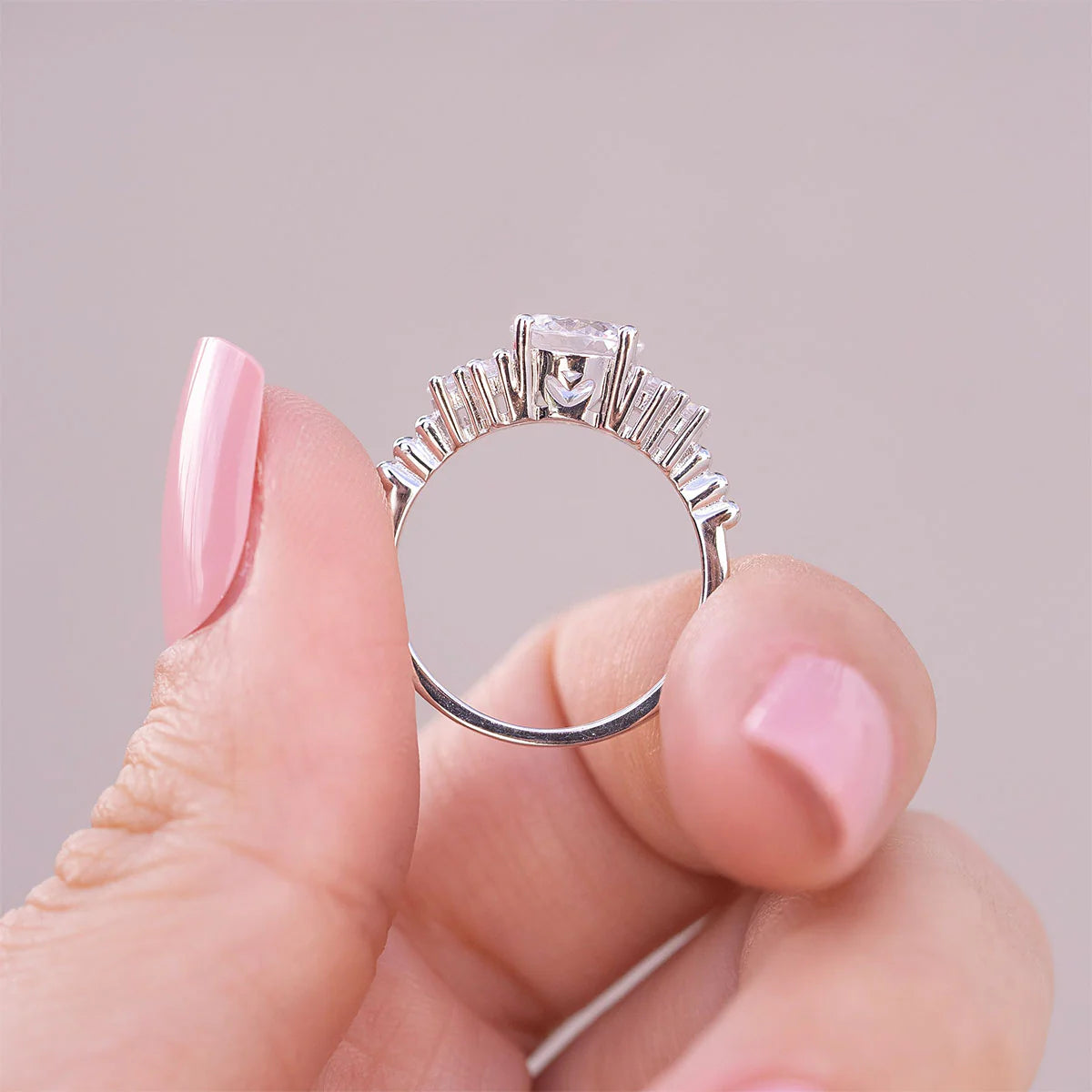 Prong Engagement Ring
