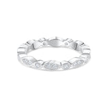 Alternating Vintage Eternity Band