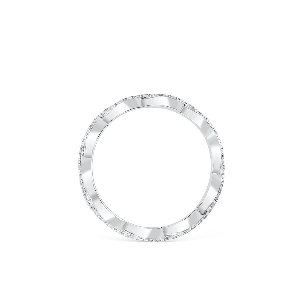 3mm Woven Intertwined Wedding Band