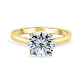 Round Solitaire Engagement Ring