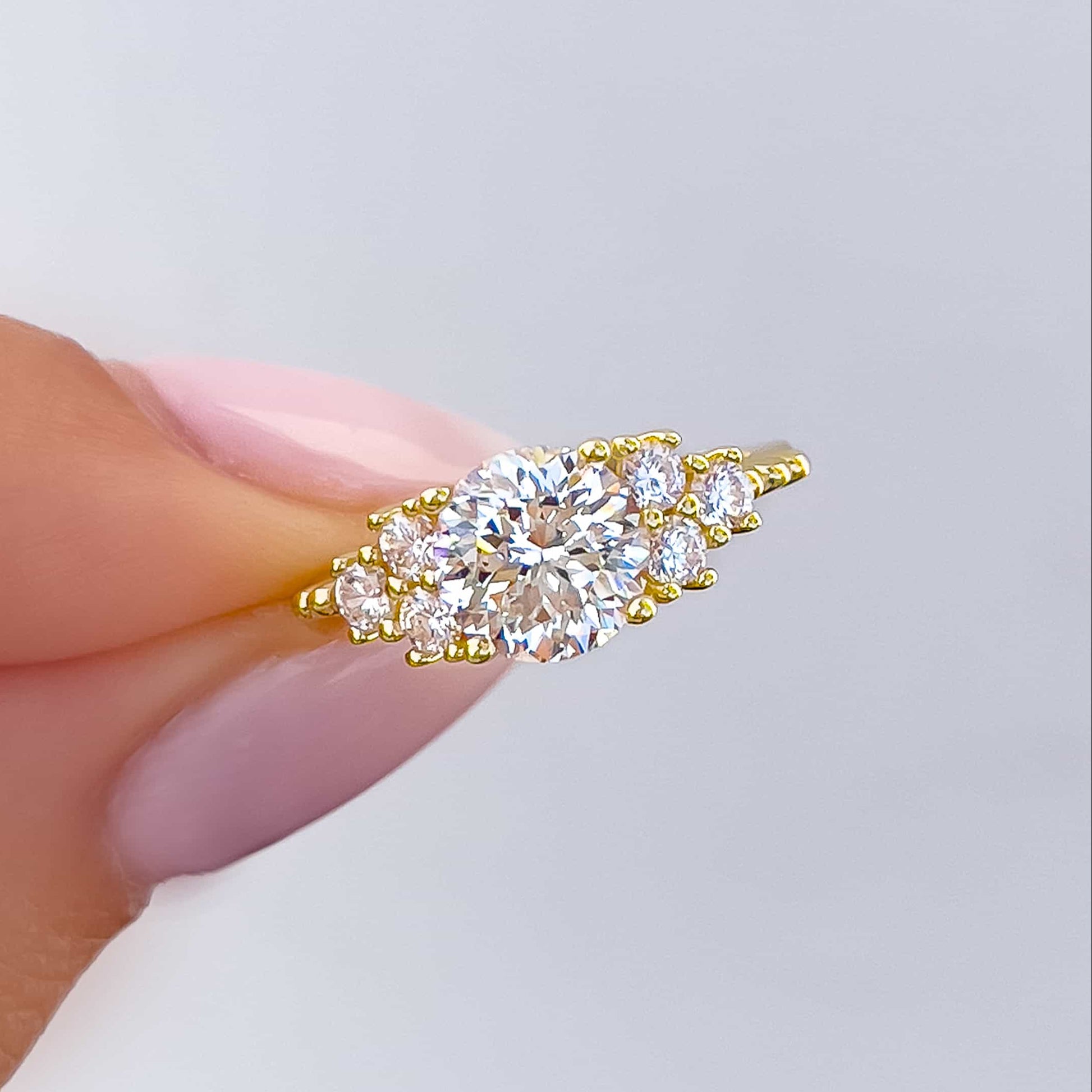 Prong Engagement Ring