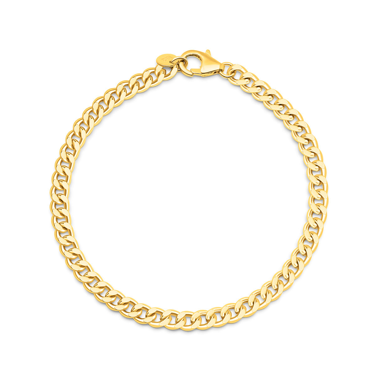 Women's Gold Chain Bridal Bracelet