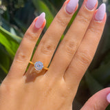 Round Solitaire Engagement Ring