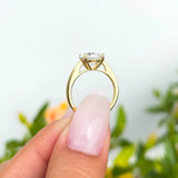 Round Solitaire Engagement Ring