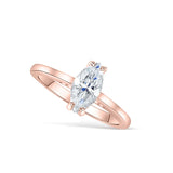1 Carat Marquise Solitaire Ring