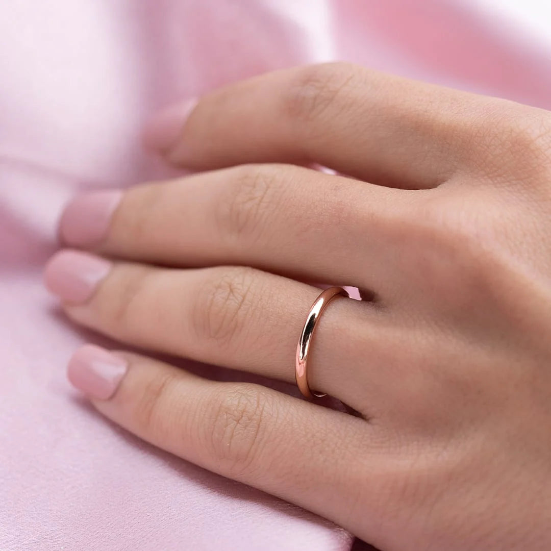 Women's Plain Wedding Band