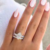 1.5 Carat Marquise Halo Engagement Ring