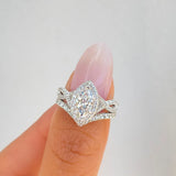 1.5 Carat Marquise Halo Engagement Ring